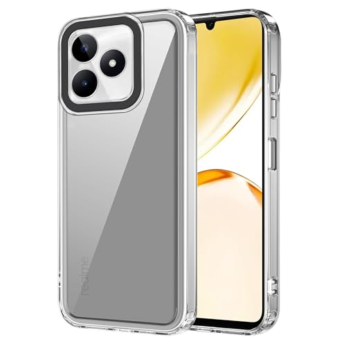 Image of Zapcase Back Case Cover for Realme C51 | Compatible for Realme C51 Back Cover | Case Cover with Camera Protection | (TPU + PC | Transparent)