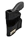 Barsony Nylon Gun Concealment Pocket Holster for Ruger LCR 38 357