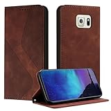 Material de alta calidad：Esta Funda Samsung Galaxy S6 Edge Plus está hecha del cuero PU de alta calidad y TPU flexible.El exterior de la carcasa es suave y hermoso, brinda un buen toque y maximiza la protección contra el polvo, raspaduras, colisiones y caídas accidentales.