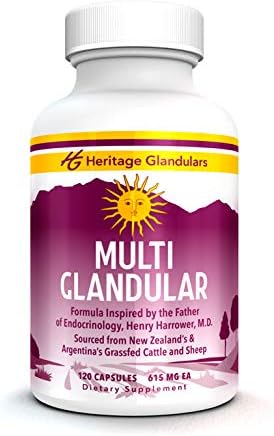 Multi Glandular, Feed 9 Organs Simultaneously (120 Capsules)Q