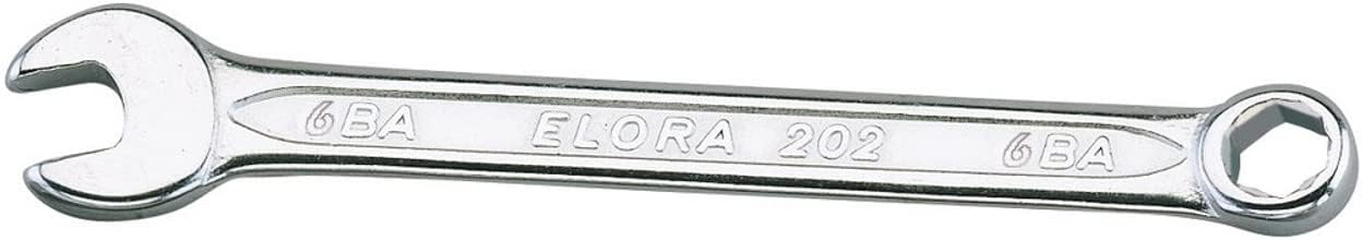 Draper 4254 6BA Elora Midget Combination Spanner, Blue, 6-BA