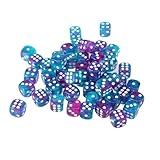 12 mm en pouce Fabriqués à partir d'acrylique, ces dés à 6 faces offrent durabilité et lisibilité facile.