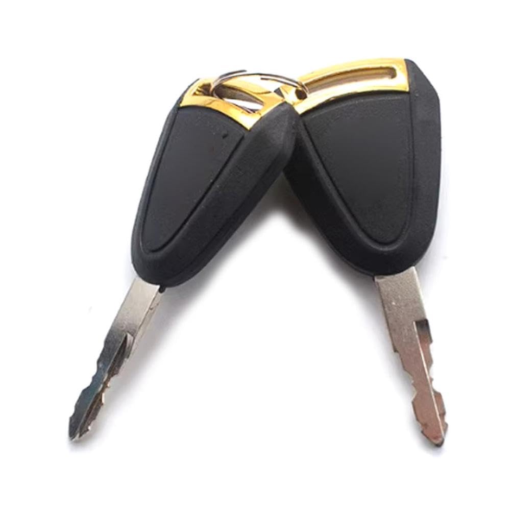 Motorcycle Electrical Ignition Switch Fuel Gas Cover Start Key Lock Set Compatible with Wottan Storm 125 Majiester T8 T9
