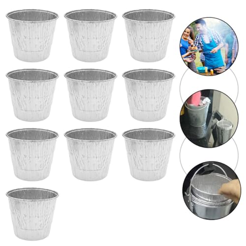 Bandeja de papel de aluminio desechables forro parrillas de pellets 5