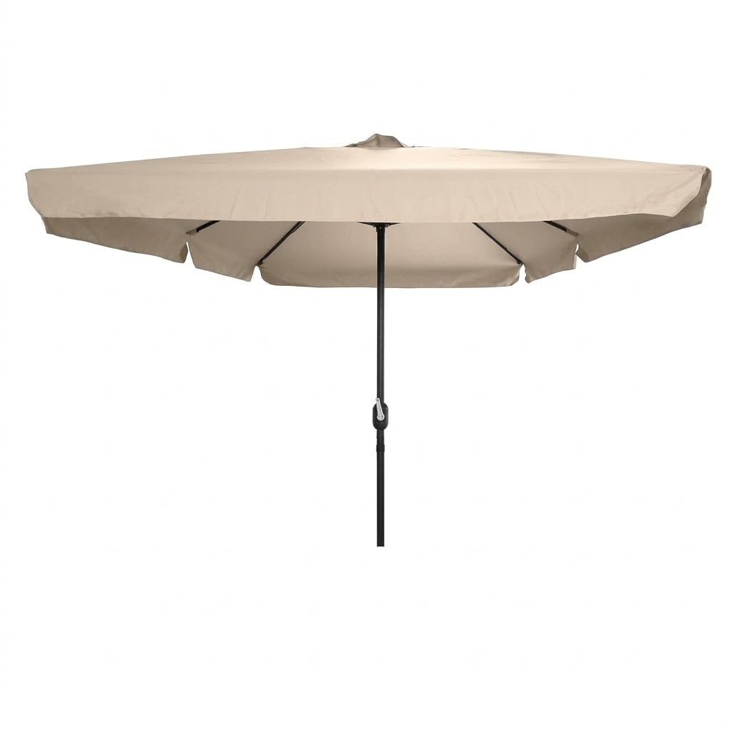 HEMAX Ombrellone Venezia 3x3 Giardino Parasole Esterno Quadrato Antracite