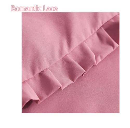 Ropa de cama para otoño e invierno en cama doble con edredón y sábanas 7