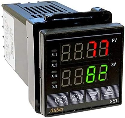PID Temperature Controller,W/ 30 RAMP / SOAK,SSR Output, SYL-2352P Black