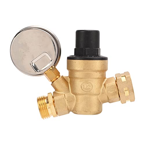 Válvula reguladora de presión de agua ajustable Qqmora para proteger la plomería de su RV 2