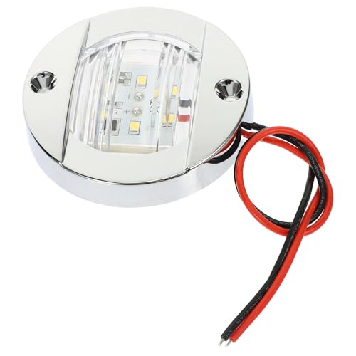 MOBUTOFU Luces LED de y Popa para Embarcaciones y Yates, Lámparas Marinas Impermeables, Accesorio para Señalización en Entornos Acuáticos