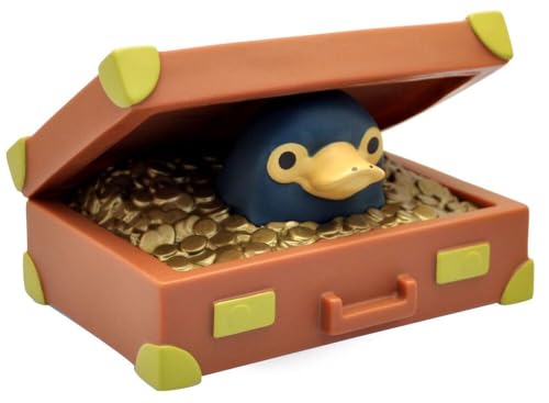 Plastoy SAS Chibi Niffler Suitcase 16Cm Coin Bank,Brown