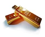  Unidad flash USB Gold Bar 2.0 de 32 GB (paquete de 2)