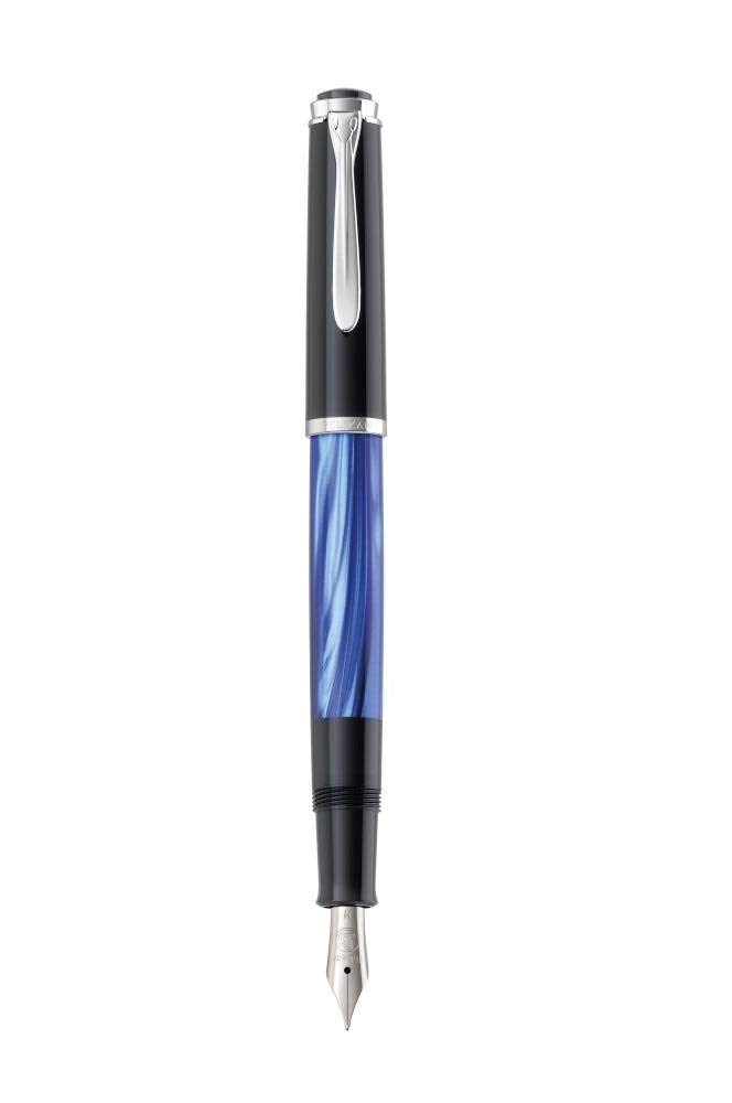 Pelikan Classic M205 penna stilografica Nero, Blu