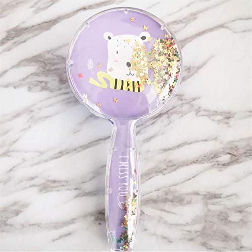 Zou.Rena Kids Detangler Brush for Little Girls Cute Hair Brushes with Butterfly Pieces