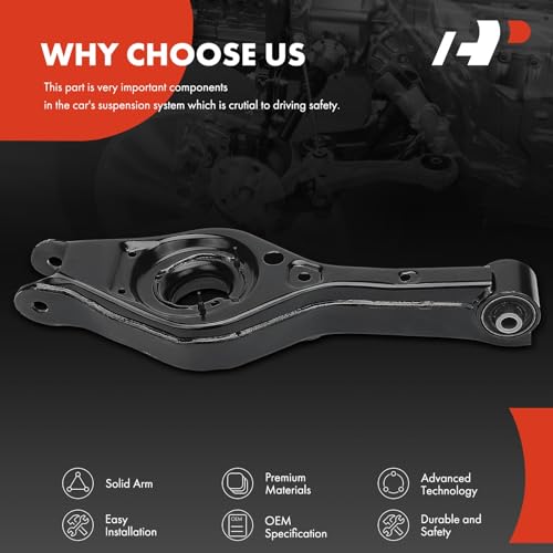 A-Premium Rear Lower Control Arm with Bushing, Compatible with Hyundai Sonata 2011-2014, Tucson 2010-2015, Kia Optima 2011-2015, Sportage 2011-2016 by A-premium - Image 5