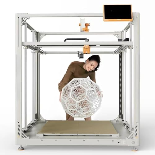 Heavy Duty Industrial FDM 3D Printer with Large Build Volume Automatic...