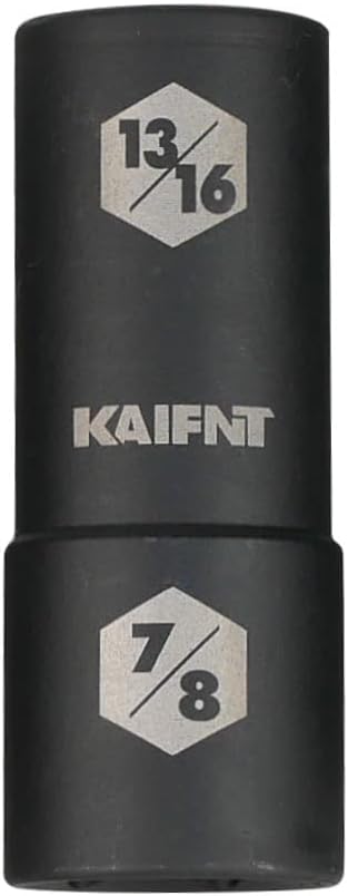 K231-022 1/2-inch Drive 18.5 x 19.5 mm Extra Thin Wall Impact Flip Lug Nut Socket, Half Size