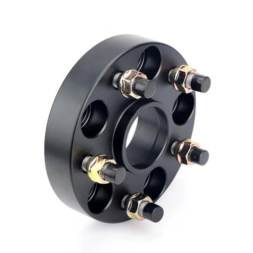 Adaptateur d'entretoise de roue 30mm noir pour Mazda à 5 trous forgé - 4