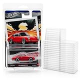 VEXORA 10er Protector Set kompatibel mit Hot Wheels Long Card – transparente PET Schutzhüllen für Blisterkarten