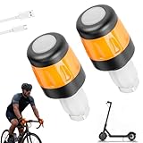 2026 Neu E Roller Blinker Nachrüsten Set, LED Blinker E Scooter Nachrüsten, Universal Blinkers für E Scooter, Wasserdicht Scooter Blinkers für Lenker 17,2-22mm(B)