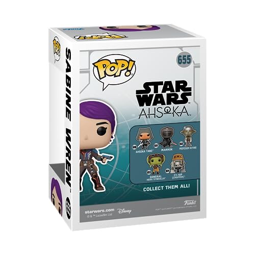 Figurine POP! FUNKO Sabine Wren Star Wars: Clone Wars 9 cm Mixte - vue 4