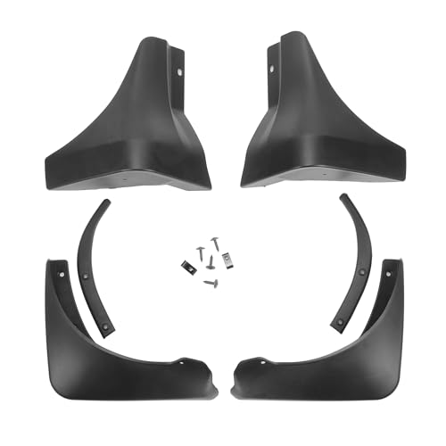 Image of Mud Flap Splash Guard with Mount Accessories for Nissan 350Z V6 3.5L Coupe 2003-2008 / Front & Rear Side Mud Guards /Durable / 1 Set