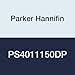 Parker Hannifin PS4011150DP Side Ported Single Sub Base for Isys ISO Series Non Plug-in Size H1 Valve, 3/8 Inch NPT Port Size