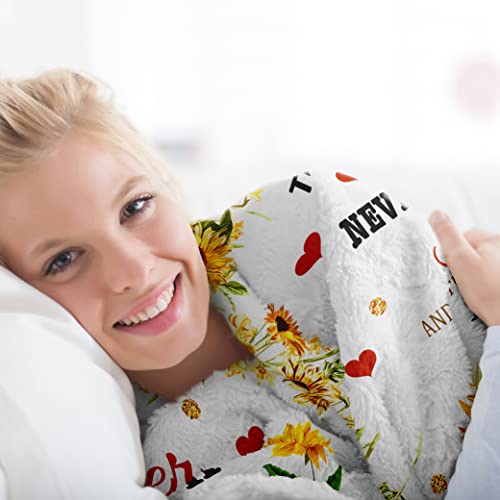 Kituzol Daughter Gifts Blanket 50"X60" - Daughter Graduation Gift Ideas - Best Birthday Gifts For Daughter - Daughter Gift From Mom - Great Daughter Gifts Ideas - To My Daughter Gifts Throw Blanket #TOP2