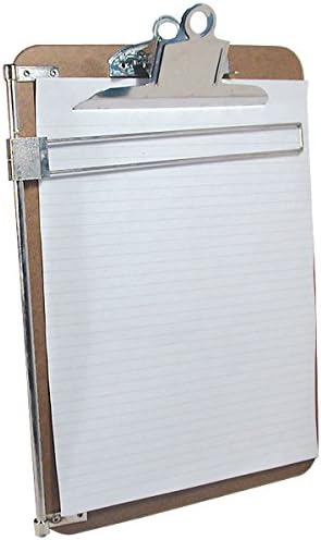 Reizen MaxiAids Exclusive Clipboard - Writing Aids for Visual Impairment - White Plastic Letter Size - Modern Style