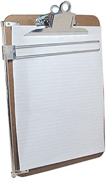 Reizen MaxiAids Exclusive Clipboard - Writing Aids for Visual Impairment - White Plastic Letter Size - Modern Style