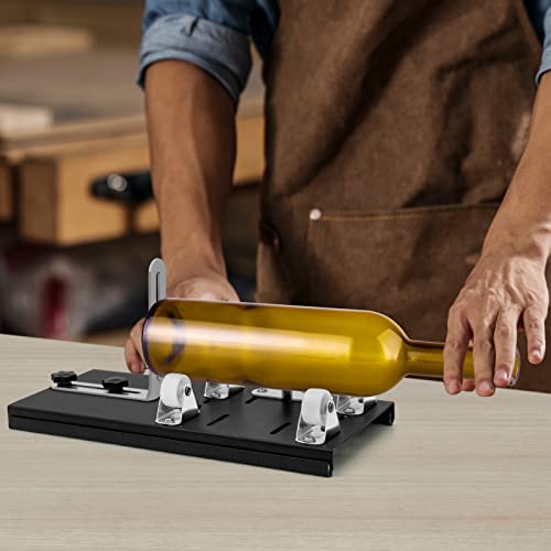 Glass Bottle Cutter, Glass Cutter For Bottles Round Oval Bottles,Beer & Wine Bottle Cutter Tool With Accessories, Diy Bottle Cutting Machine Bottle Cutter & Glass Cutter Kit For Beer Whiskey Bottle #TOP4