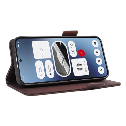 Housse Nothing Phone 2A étui portefeuille à rabat cuir