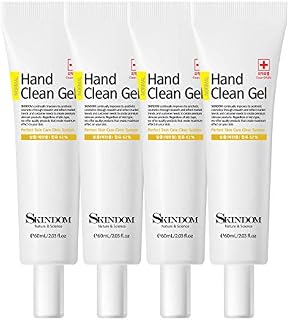 Hand Sanitizer Clean Gel with Aloe Vera and Moisturizing Agents, Kills 99.99% of