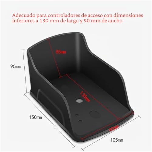 Miniatura 8 de Aoamz Abrepuertas De Teclado De Control De Acceso Metálico Con Lector De Tarjetas Rfid Wg26, Para Sistemas De Control De Acceso Seguro, Tapas A Prueba De Viento Y Lluvia, 10 Llaveros Id De 125 Khz
