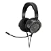 Produktbild Corsair Virtuoso PRO Gaming-Headset mit offenem Rücken, abnehmbares, unidirektionales Mikrofon, 50 mm Graphen-Treiber, 20 Hz - 40 kHz Frequenzgang, Carbon