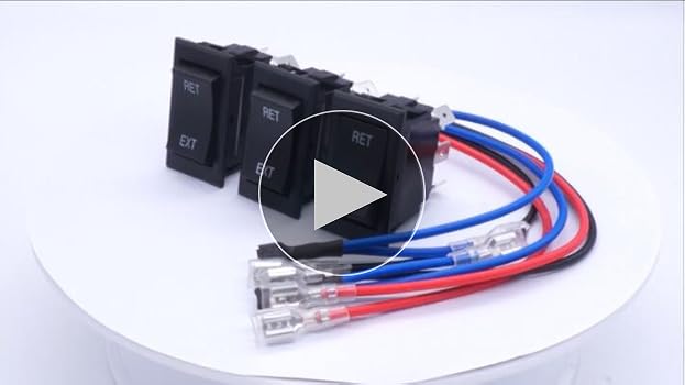 weideer Jack Momentary Switch Reverse Polarity Toggle Rocker