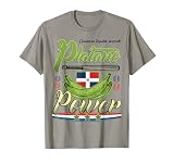 Dominican Republic Flag platano power T-Shirt