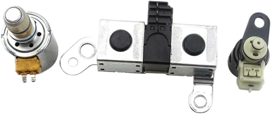 4R70W Solenoid Valve Set 4R75W Gearbox Solenoid Set 3pcs Compatible With F150 98-04 Auto Parts