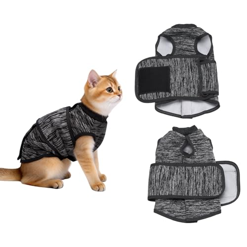 PETAXCELL Cat Anxiety Jacket, Breathable Cat Calming Vest Adjustable Pet…