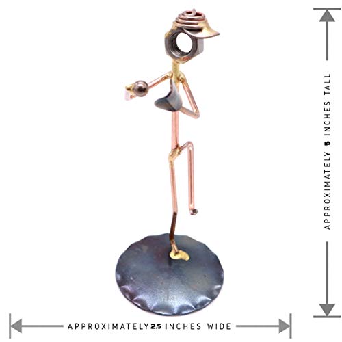 Baseball Pitcher Collectible Handmade Metal Art Figurine, Desk Accessories, Trophy, Boss Gift, Office Décor, Business Professional, Sports #TOP4