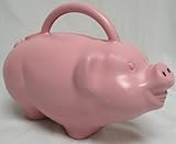 Pig Watering Can,  Pink, 1.75 Gallons