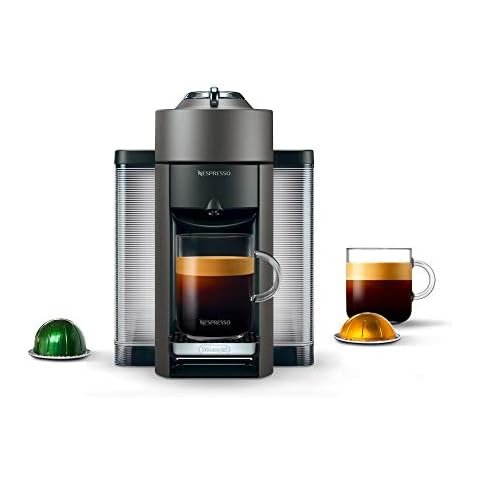Nespresso Vertuo Coffee and Espresso Machine by De'Longhi,54 oz, Titan,Gray Cover