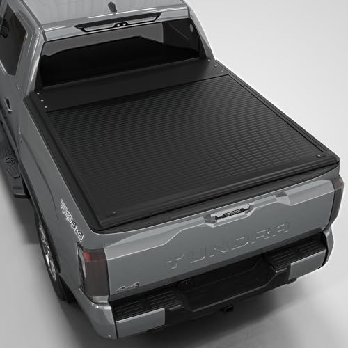Tonotek Aluminum Retractable Tonneau Cover Fits 2022-2026 Toyota Tundra 5'6" Bed (66.7")