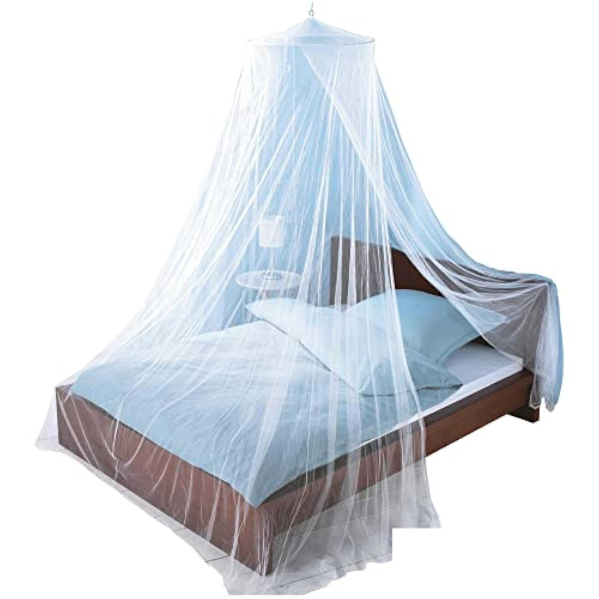 Elegant Bed Canopy Set with Mosquito Net, Indoor/Outdoor