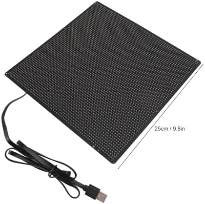 Programmable LED Screen, Full Color Digital Display with, USB Interface, for Cars, Shops, Hotels, Cafes, Halloween Christmas Decorations