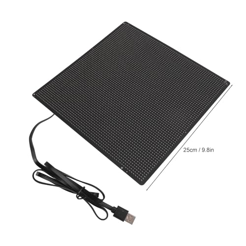 Schermo LED programmabile, display digitale a colori con interfaccia USB, per auto, negozi, hotel, bar, decorazioni natalizie di Halloween, #011, Moderno