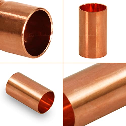 Supply Giant DDDQ0034-5 Straight Copper Coupling Fittings with Sweat Ends and Dimple Tube, 3/4 Inch by Supply Giant - Image 3