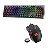 Redragon K556 Gaming Keyboard and M921 Gaming Mouse Bundle