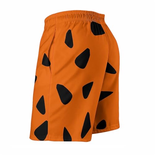 Ecosunny Men's Swim Trunks Mesh Lining Suit Nostalgic Movie Fun Print Hawaiian Swimsuits Bathing Beach Shorts with Pockets3