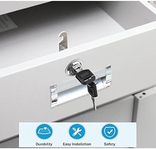 Cabinet 5/8''Cam Locks Key Tumbler Keyed Alike Keys 2 Pack,Kit Toolbox 16Mm,3/4"Cylinder Mailbox Key Lock,For Filing Cabinet Drawer Craftsman Tool Chest Key Box Lock Replacement #TOP1