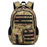 DESIGN CAMOUFLAGE : Ce sac scolaire pour adolescents garçons allie parfaitement style tendance et praticité. Son apparence camouflage à la mode est particulièrement appréciée des adolescents de 8 à 12 ans, et il constitue un cadeau idéal pour la rentrée scolaire, les anniversaires, la Fête des Enfants ou Noël